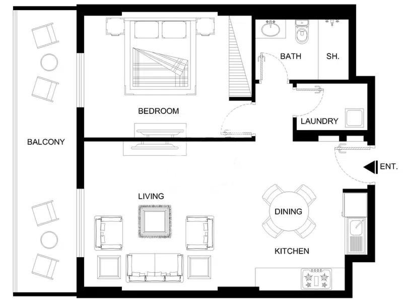 Lux The La Mer By The Sea Suite 4 دبي المظهر الخارجي الصورة